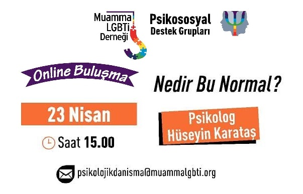 Muamma “normali” konuşmaya çağırıyor Kaos GL - LGBTİ+ Haber Portalı