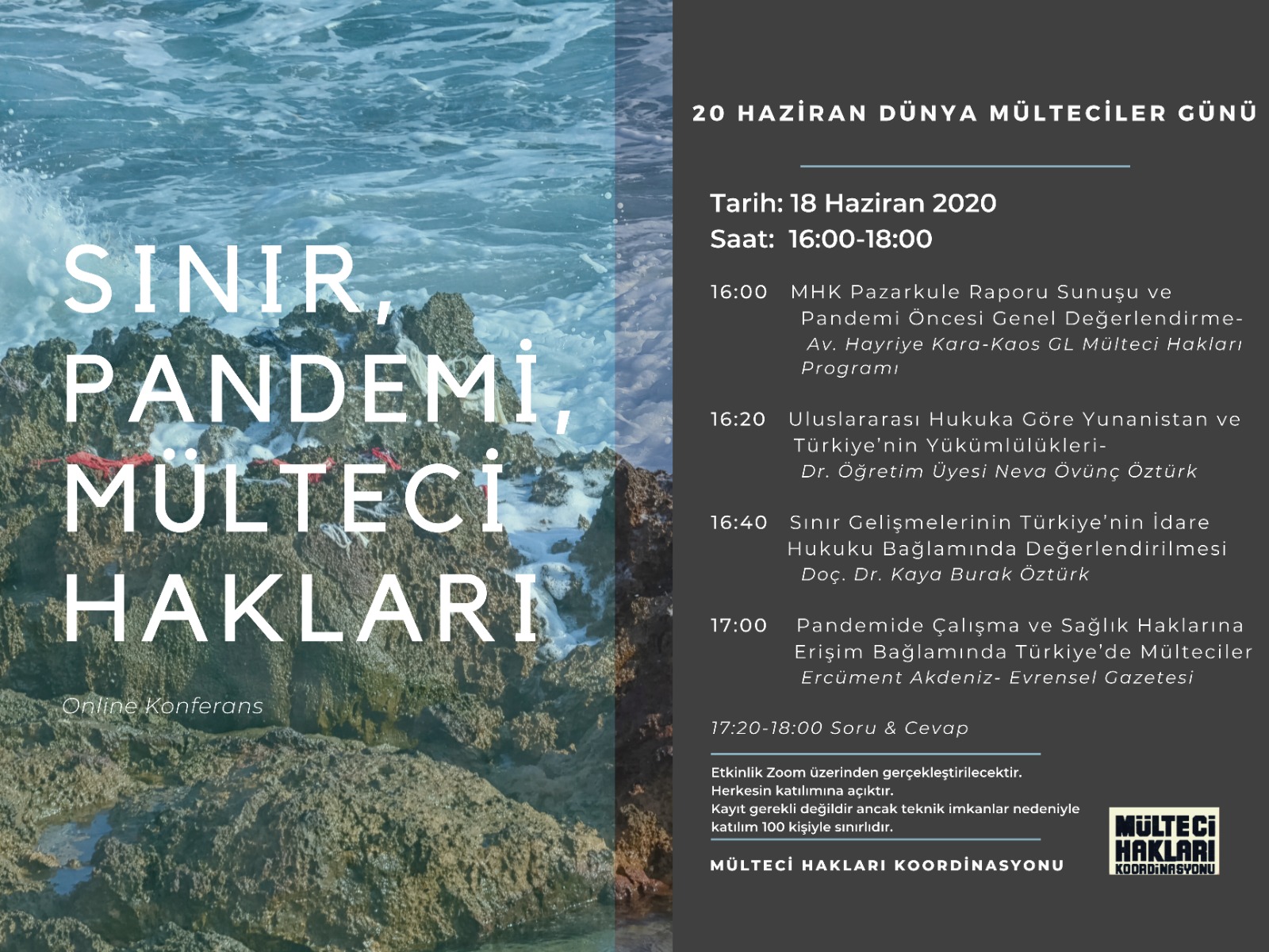 Mülteci Hakları Koordinasyonu’ndan online panel Kaos GL - LGBTİ+ Haber Portalı