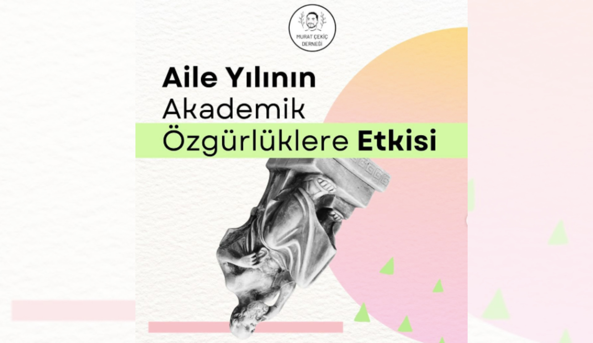 Murat Çekiç Derneği’nden etkinlik: “Aile Yılının Akademik Özgürlüklere Etkisi” | Kaos GL - LGBTİ+ Haber Portalı Haber
