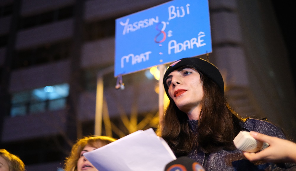 Nazlı Yıldırım'ın objektifinden Ankara'da 8 Mart | Kaos GL - LGBTİ+ Haber Portalı