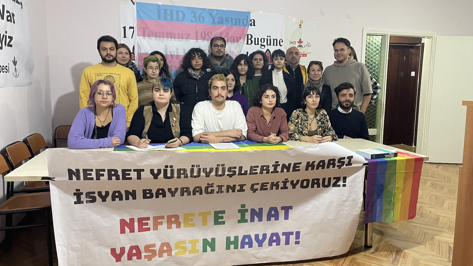 “Nefret yürüyüşlerine karşı isyan bayrağını çekiyoruz” Kaos GL - LGBTİ+ Haber Portalı