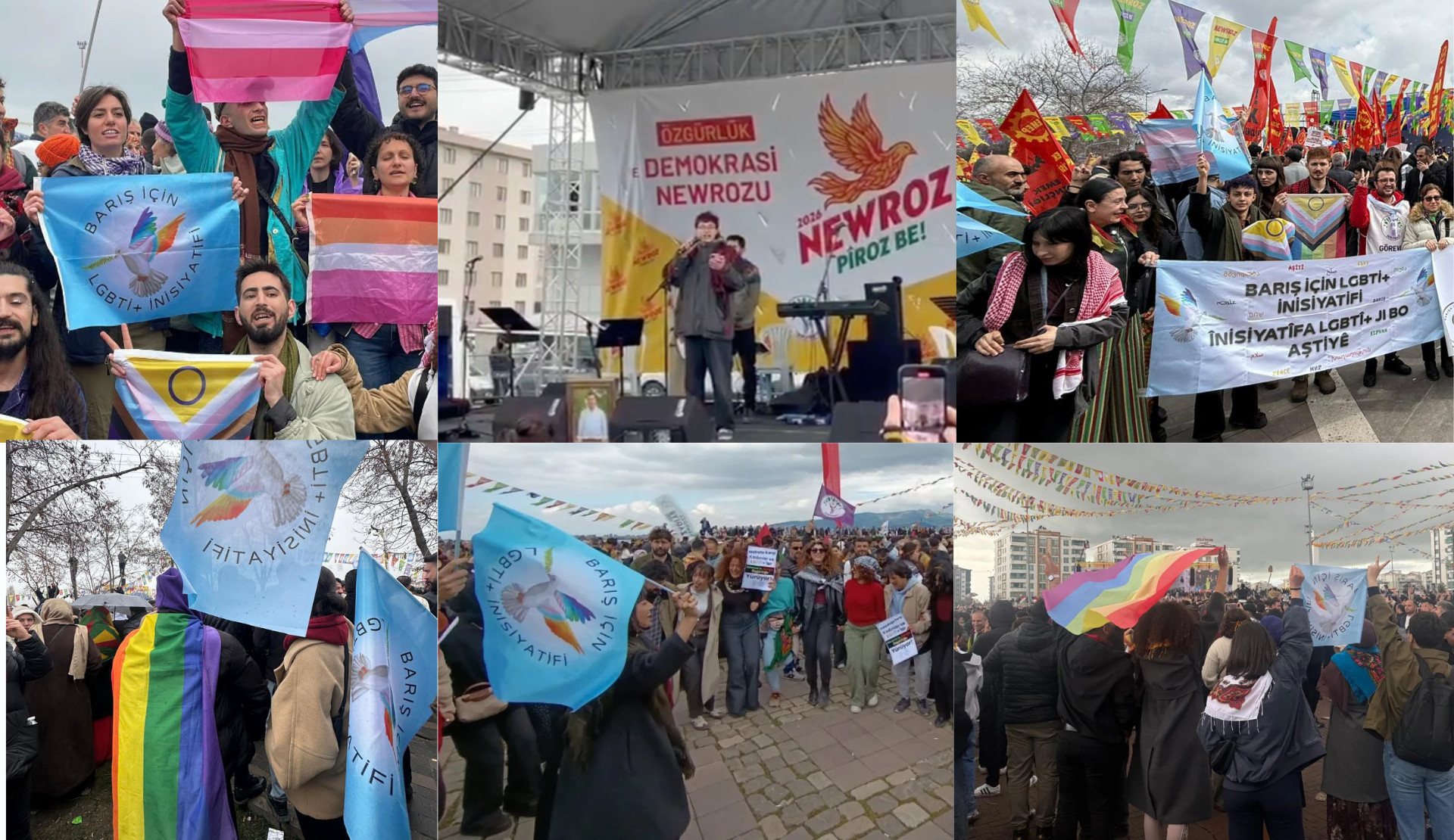 Newroz’dan gökkuşağı manzaraları: “Birlikte mücadele etmeye çağrımız var” | Kaos GL - LGBTİ+ Haber Portalı