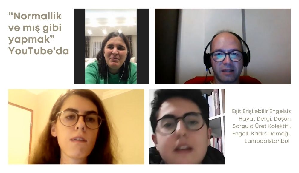 “Normallik ve mış gibi yapmak” YouTube’da | Kaos GL - LGBTİ+ Haber Portalı Haber