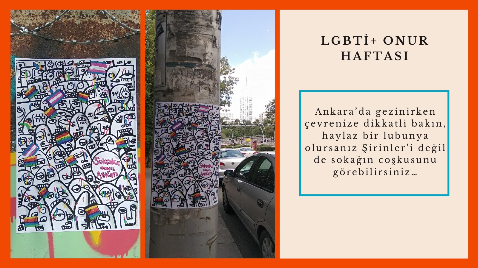 Onur Haftası sokakları Ankara’yı geziyor! Kaos GL - LGBTİ+ Haber Portalı