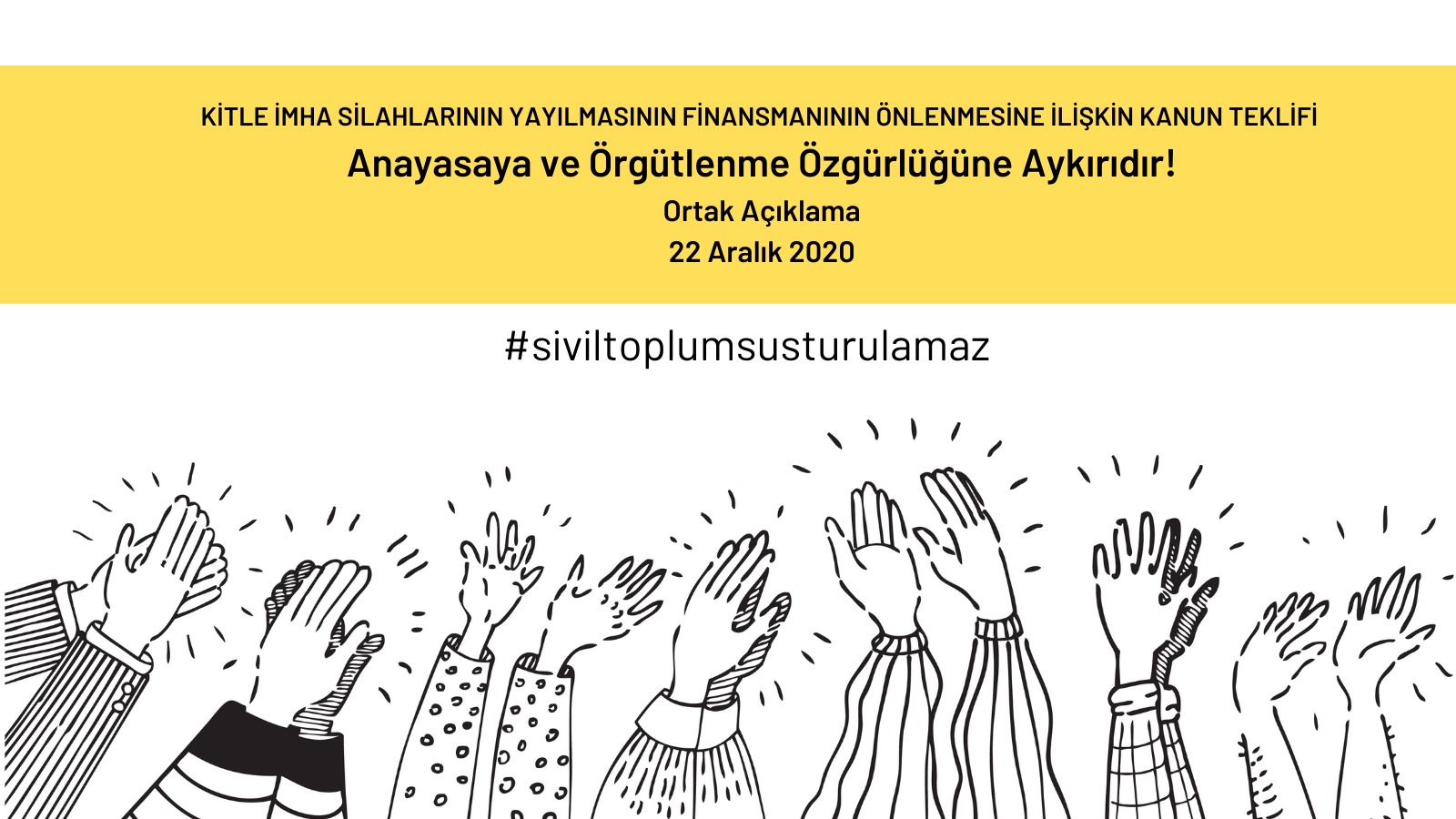 Ortak açıklama: Sivil toplum susturulamaz! | Kaos GL - LGBTİ+ Haber Portalı