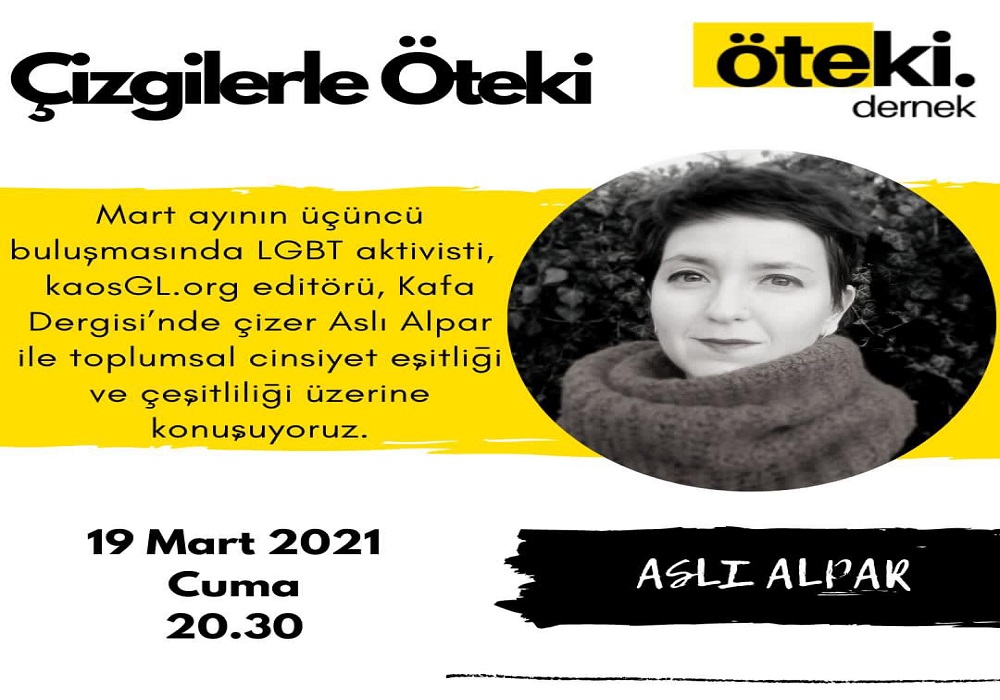 Öteki Dernek, “karikatürün öteki”sini konuşacak | Kaos GL - LGBTİ+ Haber Portalı