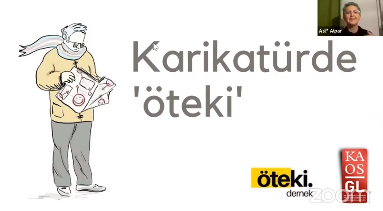 Öteki Dernek, karikatürün ‘öteki’sini konuştu Kaos GL - LGBTİ+ Haber Portalı