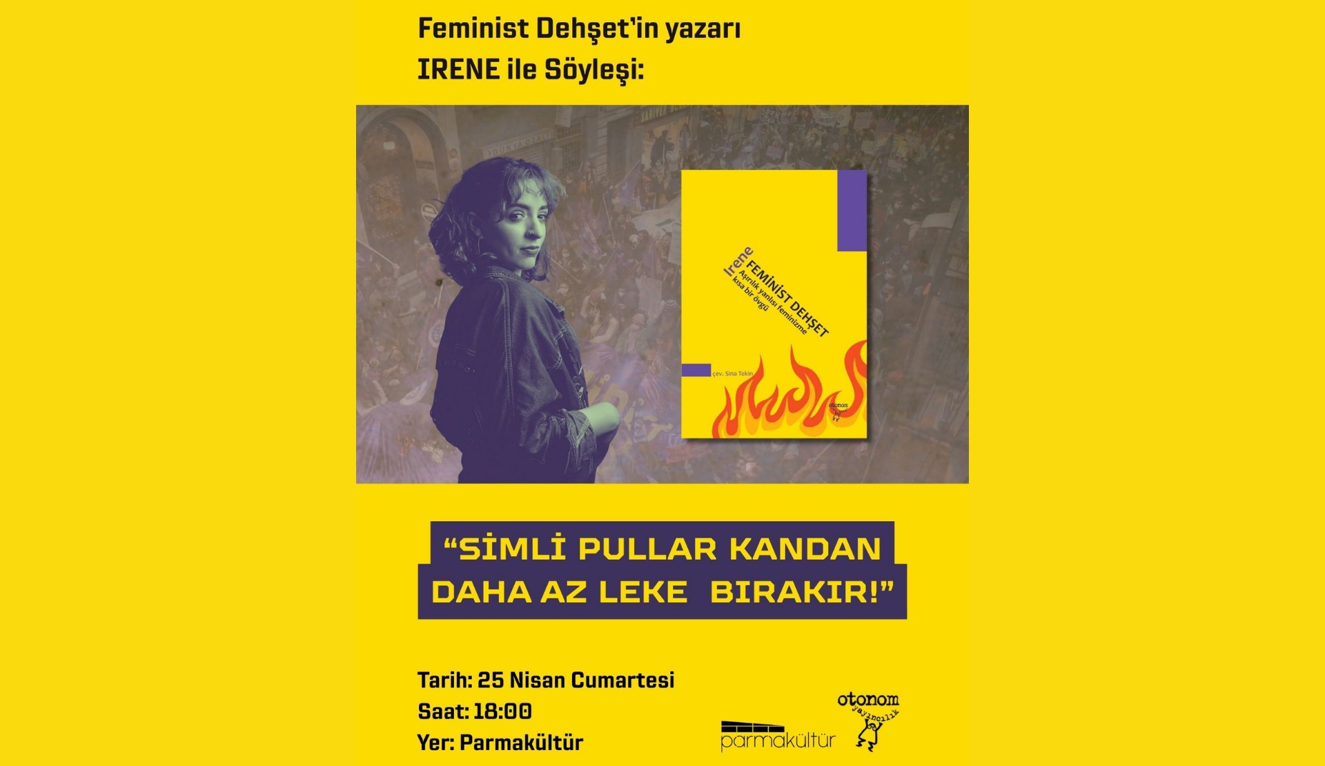 Otonom Yayıncılık’tan söyleşi: “Feminist Dehşet: Aşırılık Yanlısı Feminizme Kısa Bir Övgü” Kaos GL - LGBTİ+ Haber Portalı