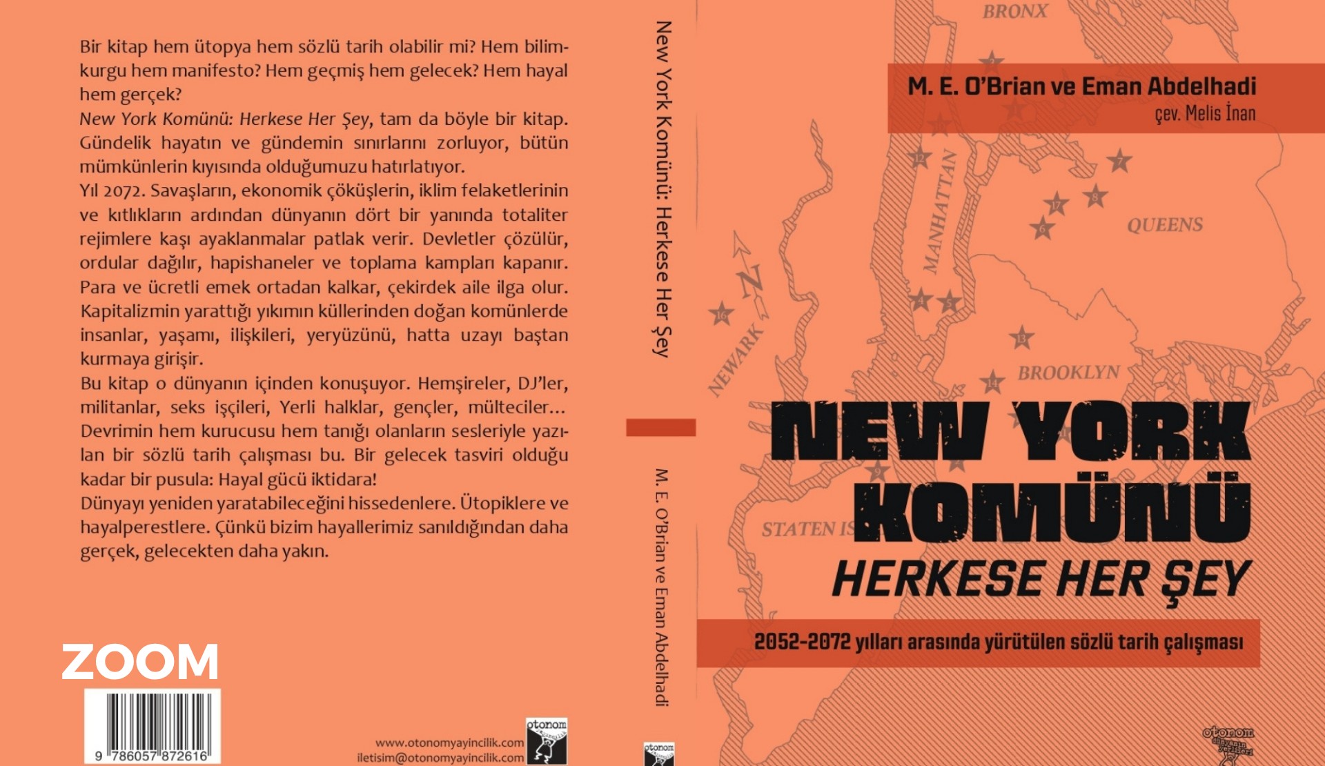 Otonom Yayıncılık’tan yeni kitap: “New York Komünü: Herkese Her Şey” Kaos GL - LGBTİ+ Haber Portalı