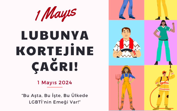 Özgür Kanatlar Antalya ve BİZ LGBTİQ+ Derneği’nden 1 Mayıs Kortejine çağrı! | Kaos GL - LGBTİ+ Haber Portalı Haber