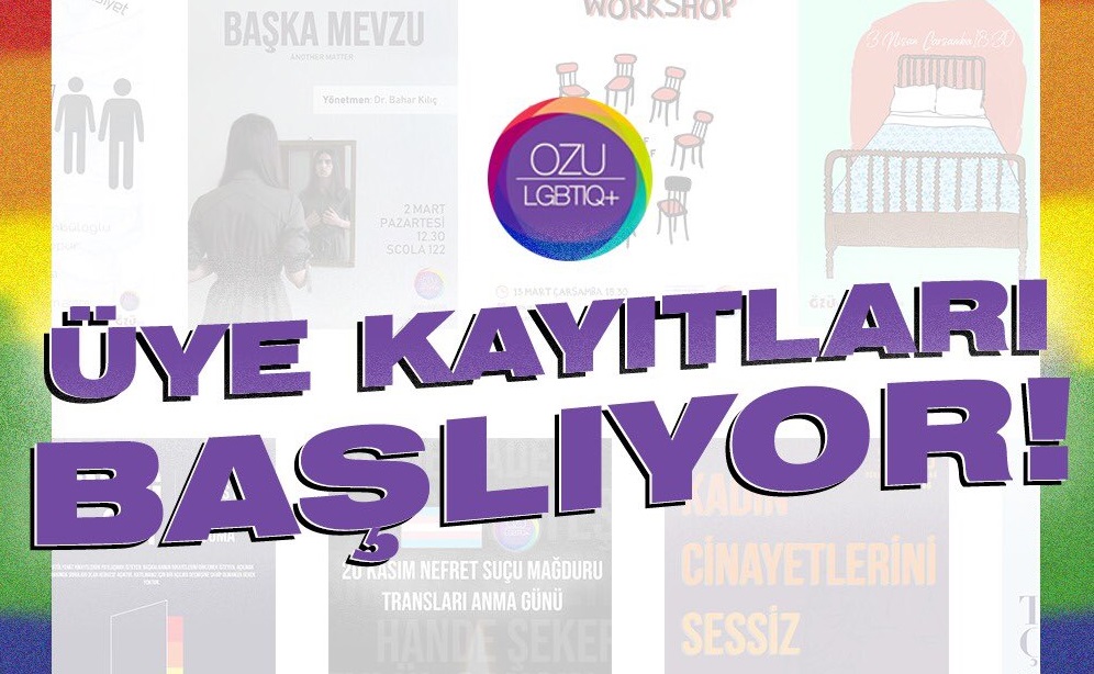 Özyeğin LGBTİQ+’nın üyelik kayıtları başladı | Kaos GL - LGBTİ+ Haber Portalı Haber