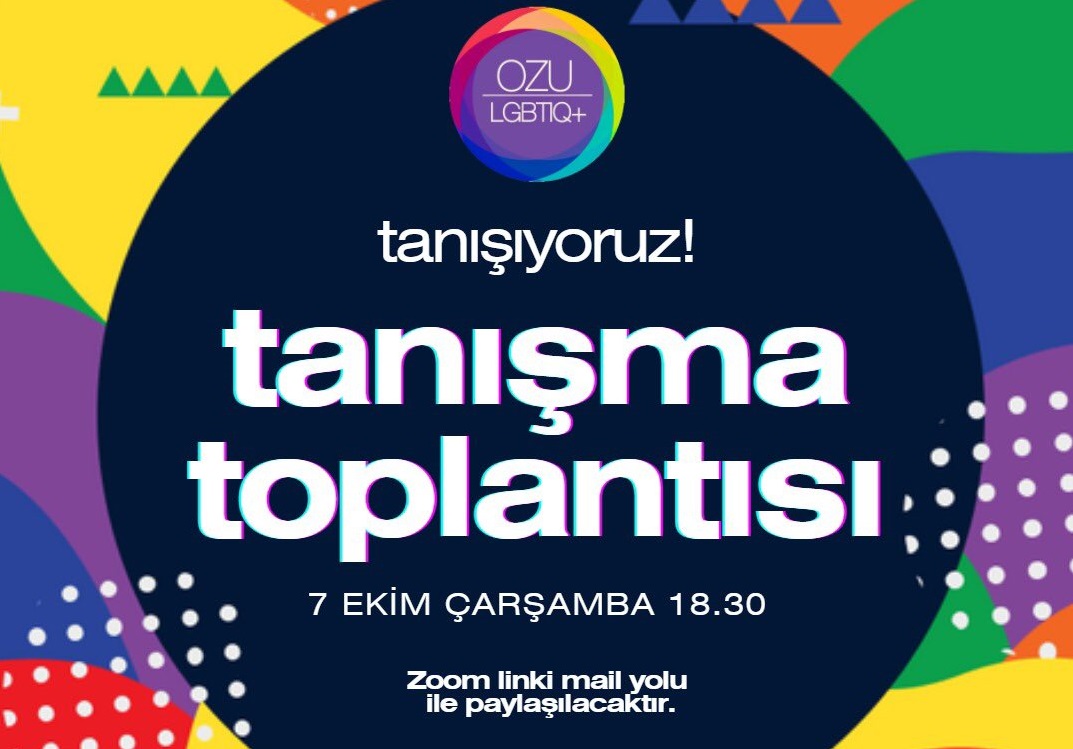 Özyeğin LGBTİQ+ tanışma toplantısı bugün! | Kaos GL - LGBTİ+ Haber Portalı Haber