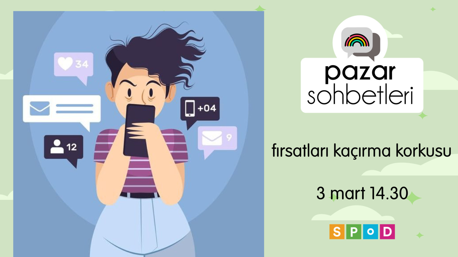 Pazar Sohbetlerinde bu hafta: Fırsatları Kaçırma Korkusu | Kaos GL - LGBTİ+ Haber Portalı Haber