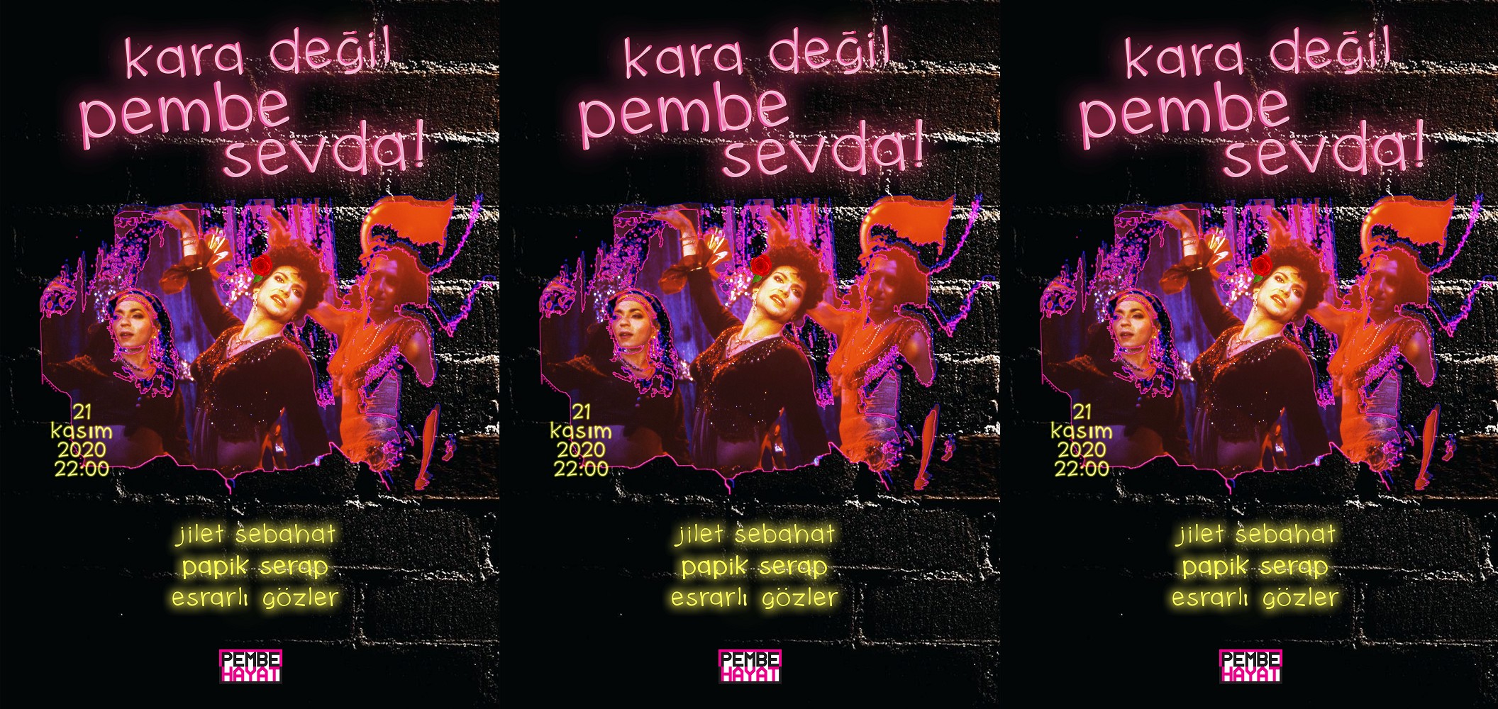 Pembe Hayat’tan “Kara Değil Pembe Sevda” arabesk gecesi | Kaos GL - LGBTİ+ Haber Portalı Haber