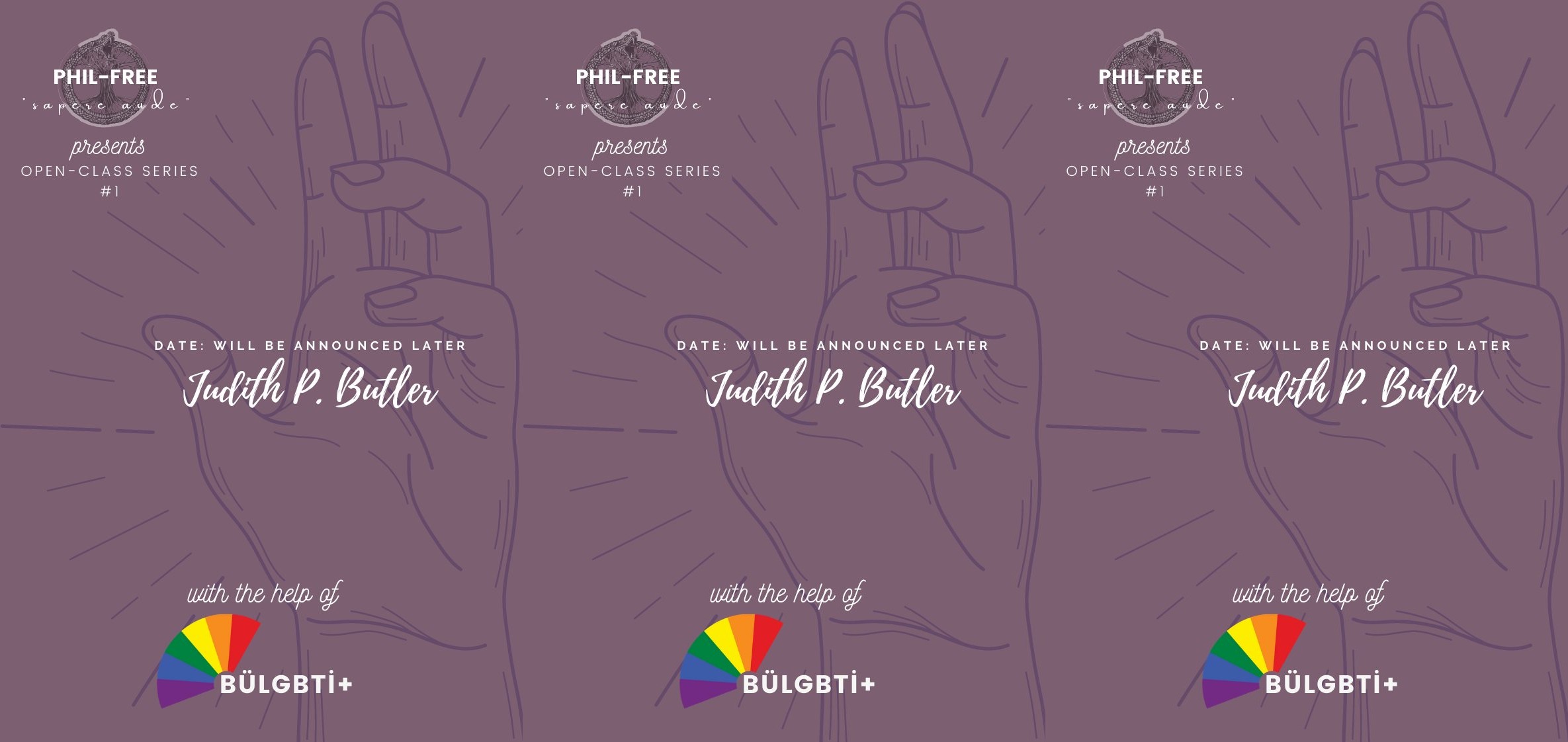 Phil-free ve BÜLGBTİ+, Judith Butler’ı ağırlayacak | Kaos GL - LGBTİ+ Haber Portalı Haber