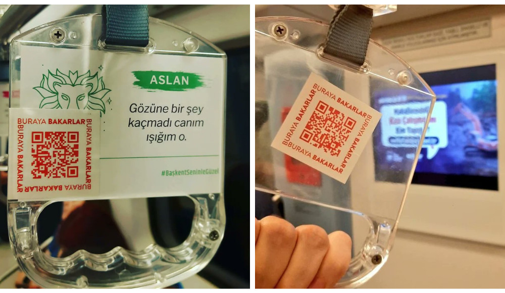 Pozitif Dayanışma’dan Ankara metrolarına karekod Kaos GL - LGBTİ+ Haber Portalı