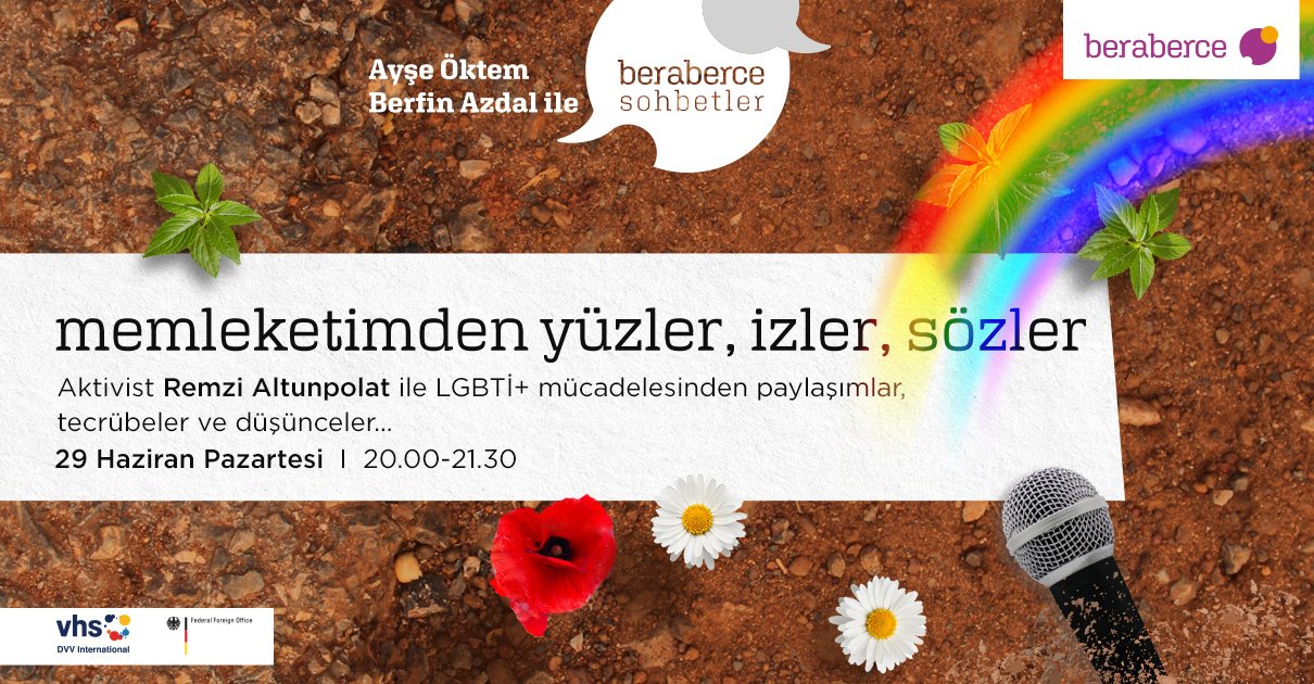 Remzi Altunpolat, beraberce Sohbetler’de Kaos GL - LGBTİ+ Haber Portalı