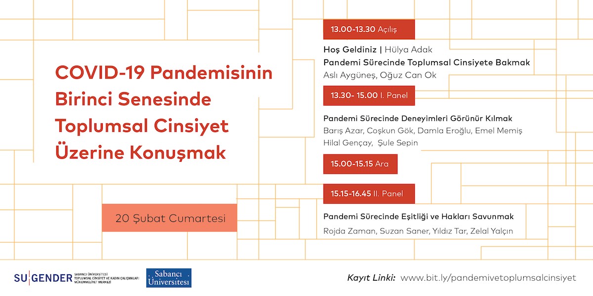 Sabancı Üniversitesi’nden pandemi ve toplumsal cinsiyet paneli | Kaos GL - LGBTİ+ Haber Portalı Haber