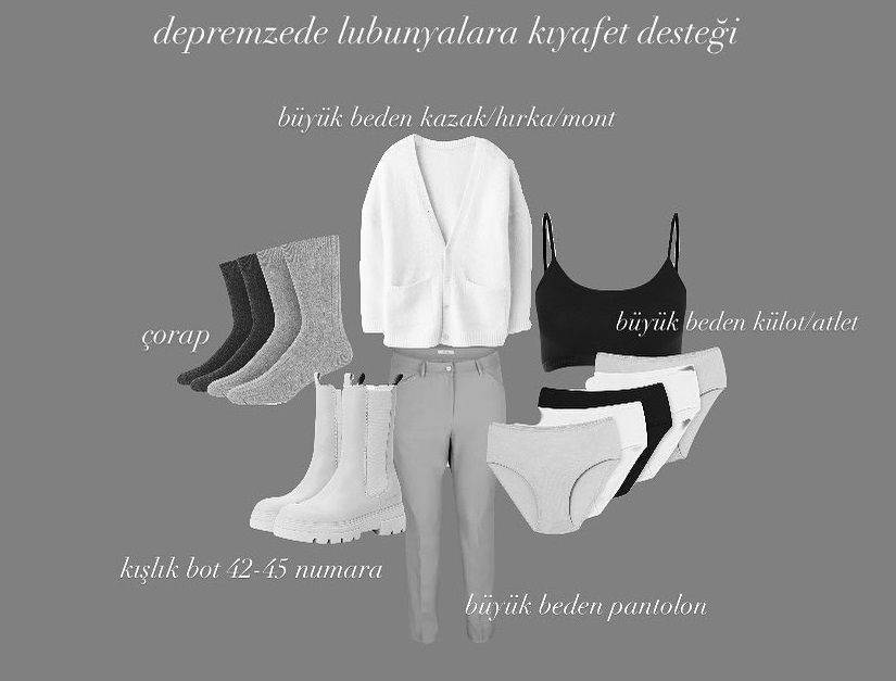 Şahika’da: “Depremzede lubunyalara kıyafet topluyoruz” Kaos GL - LGBTİ+ Haber Portalı