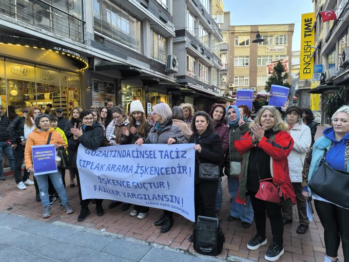 Samsun Kadın Dayanışması: “Kadınlara, LGBTİ+’lara cinsiyetçi küfretmek, tecavüz tehdidinde bulunmak suçtur” | Kaos GL - LGBTİ+ Haber Portalı Haber