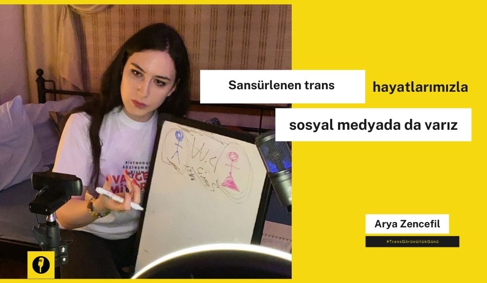 “Sansürlenen trans hayatlarımız ama hayatta da sosyal medyada da varız!” | Kaos GL - LGBTİ+ Haber Portalı Haber