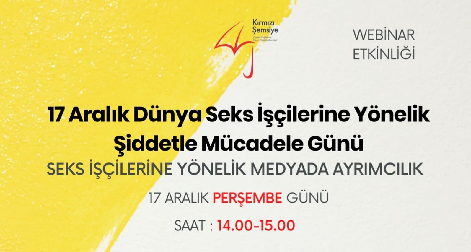 “Seks İşçilerine Yönelik Medyada Ayrımcılık” semineri 17 Aralık’ta | Kaos GL - LGBTİ+ Haber Portalı Haber