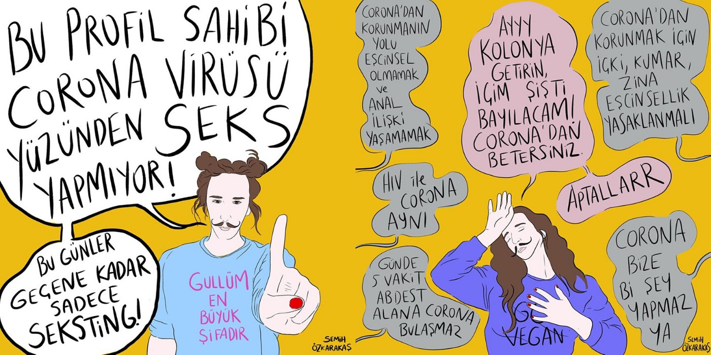 Semih Özkarakaş’ın korona günlüğü | Kaos GL - LGBTİ+ Haber Portalı