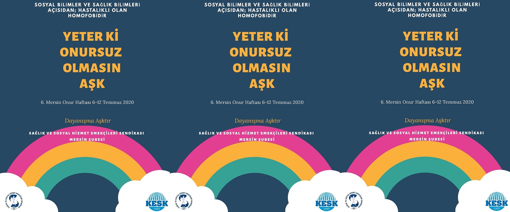 SES Mersin Şubesi: “Yeter ki onursuz olmasın aşk!” | Kaos GL - LGBTİ+ Haber Portalı Haber