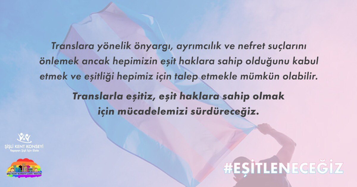 Şişli Kent Konseyi 20 Kasım anması | Kaos GL - LGBTİ+ Haber Portalı Haber