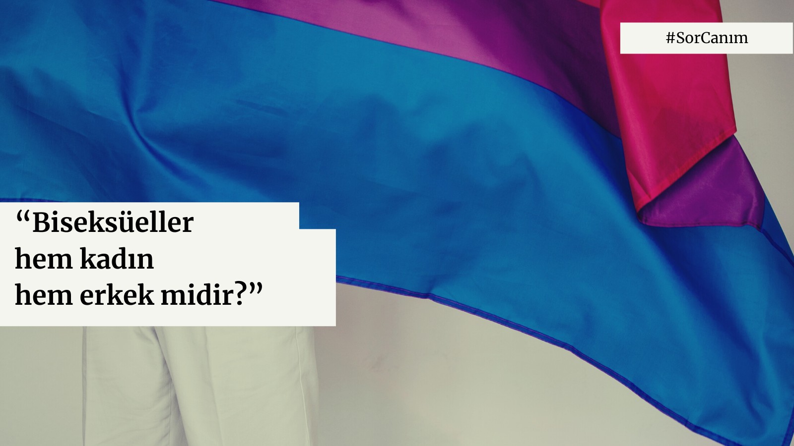 Sor Canım: “Biseksüeller hem kadın hem erkek midir?” | Kaos GL - LGBTİ+ Haber Portalı Haber