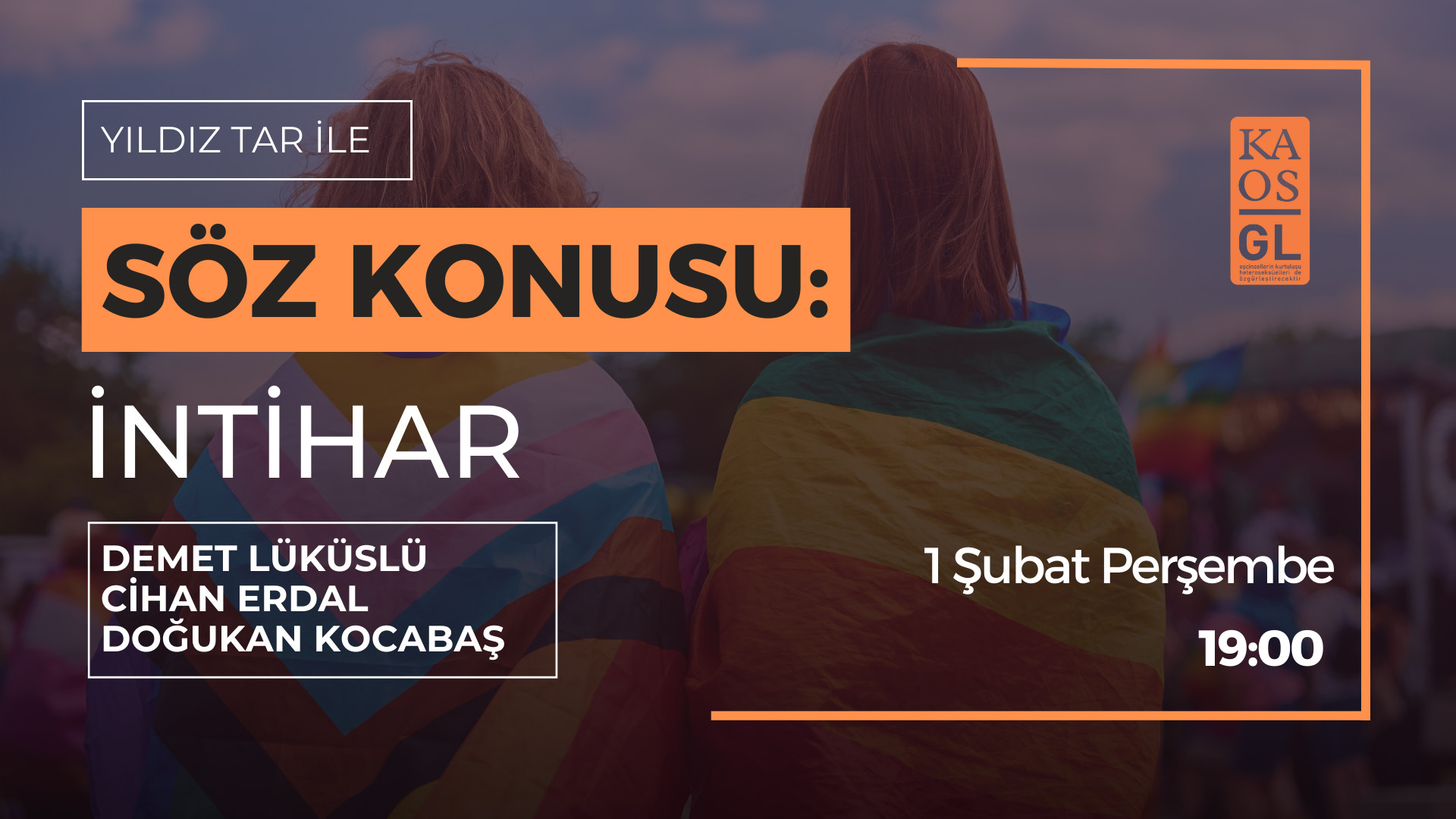 “Söz Konusu” başlıyor: Bir halk sağlığı sorunu olarak intihar | Kaos GL - LGBTİ+ Haber Portalı Haber
