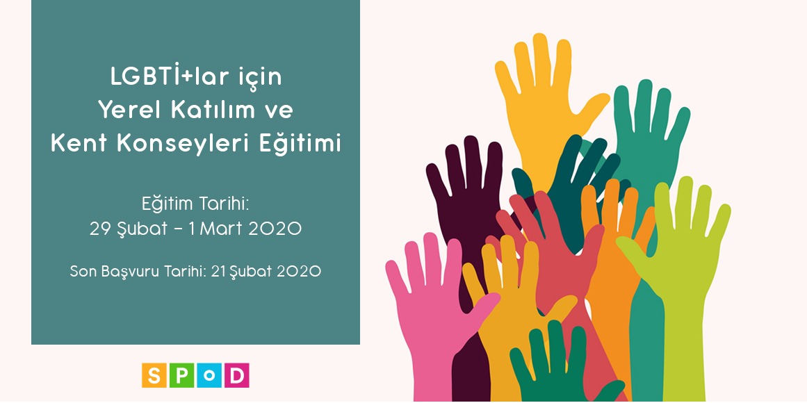 SPoD’dan “LGBTİ+lar için Yerel Katılım ve Kent Konseyleri Eğitimi” | Kaos GL - LGBTİ+ Haber Portalı Haber