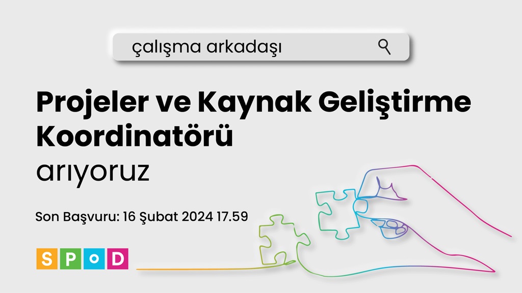 SPoD’tan iş ilanı: Projeler ve Kaynak Geliştirme Koordinatörü Kaos GL - LGBTİ+ Haber Portalı