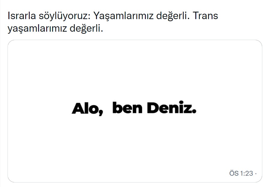 SPoD: “Trans yaşamlarımız değerli!” | Kaos GL - LGBTİ+ Haber Portalı Haber