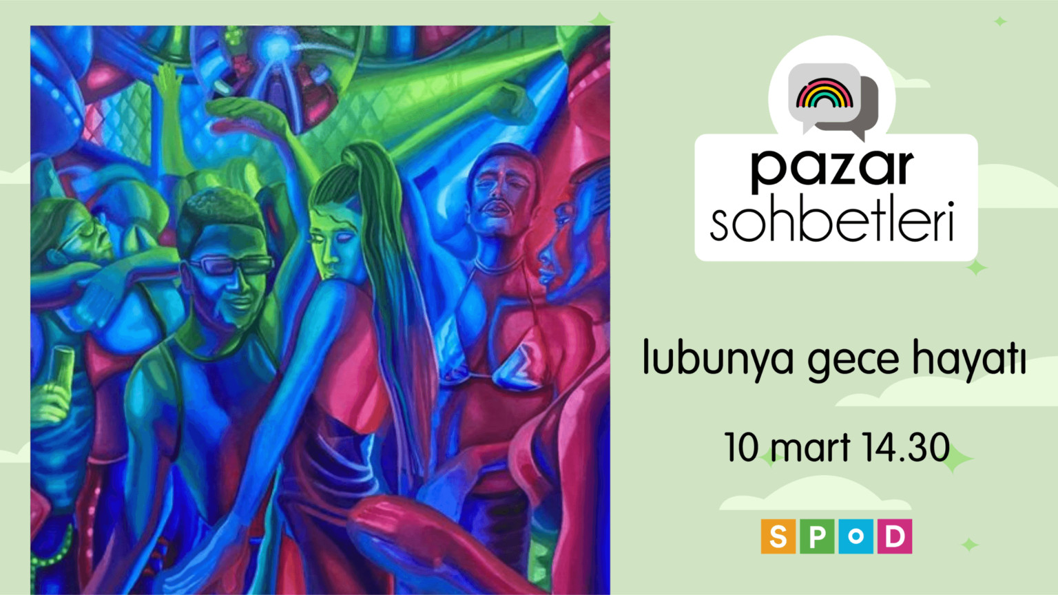 SPoD’un Pazar Sohbetleri’nde bu hafta: “Lubunya Gece Hayatı” | Kaos GL - LGBTİ+ Haber Portalı Haber