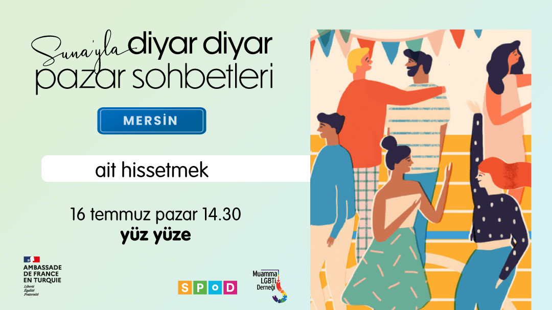 “Suna’yla Diyar Diyar Pazar Sohbetleri” Mersin yolcusu Kaos GL - LGBTİ+ Haber Portalı