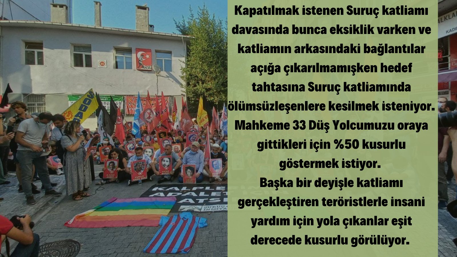 Suruç Aileleri İnisiyatifi davanın takipçisi olmaya çağırıyor | Kaos GL - LGBTİ+ Haber Portalı Haber