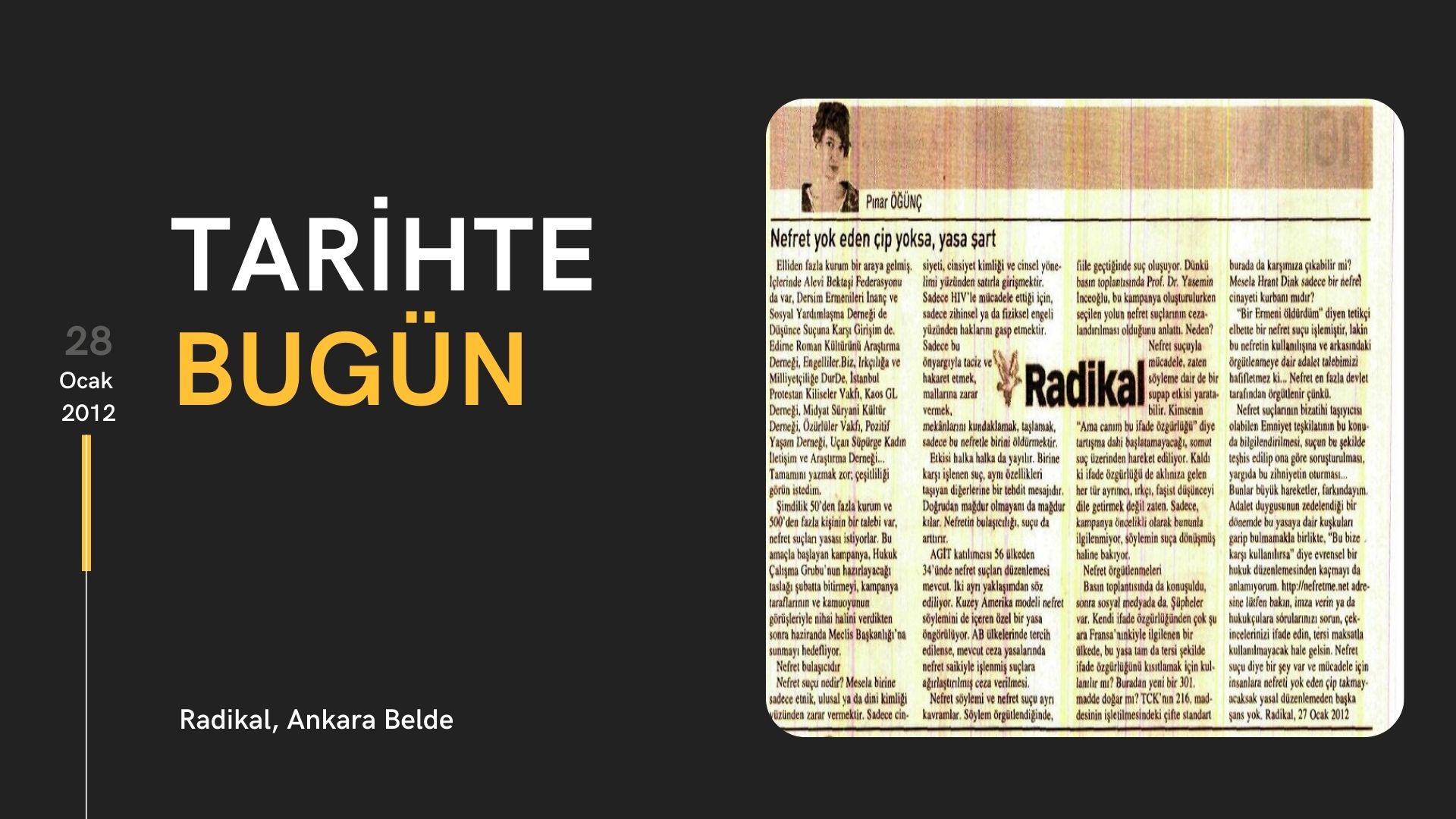 Tarihte bugün: “Nefret yok eden çip yoksa, yasa şart” | Kaos GL - LGBTİ+ Haber Portalı Haber