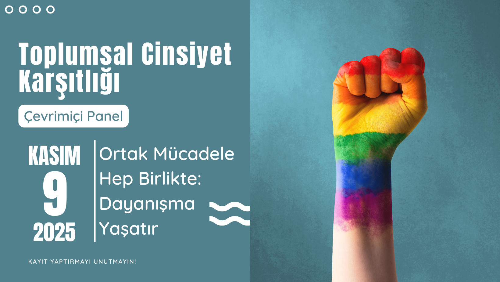 Toplumsal cinsiyet karşıtlığına karşı ortak panel: Dayanışma yaşatır! Kaos GL - LGBTİ+ Haber Portalı
