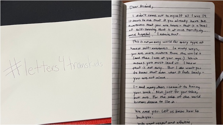 Trans çocuklara mektuplar: En nefret dolu sesler, alçaklıklarını herkesi temsil ediyormuş gibi göstermeye çalışıyorlar | Kaos GL - LGBTİ+ Haber Portalı Haber