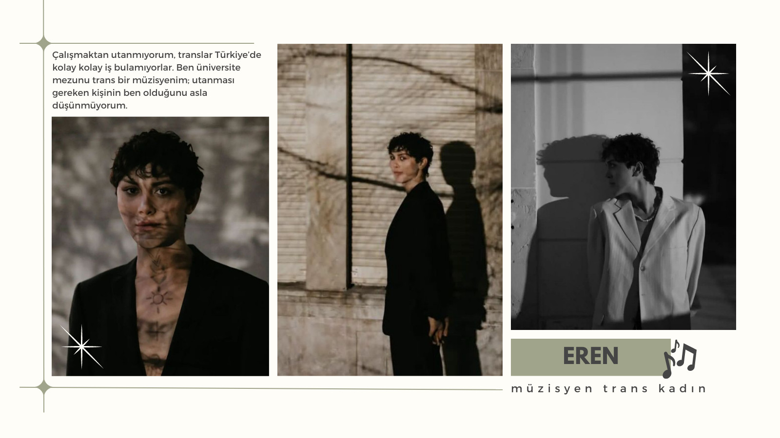 “Trans kimliğim gibi müzisyen kimliğim de doğuştan”  Kaos GL - LGBTİ+ Haber Portalı