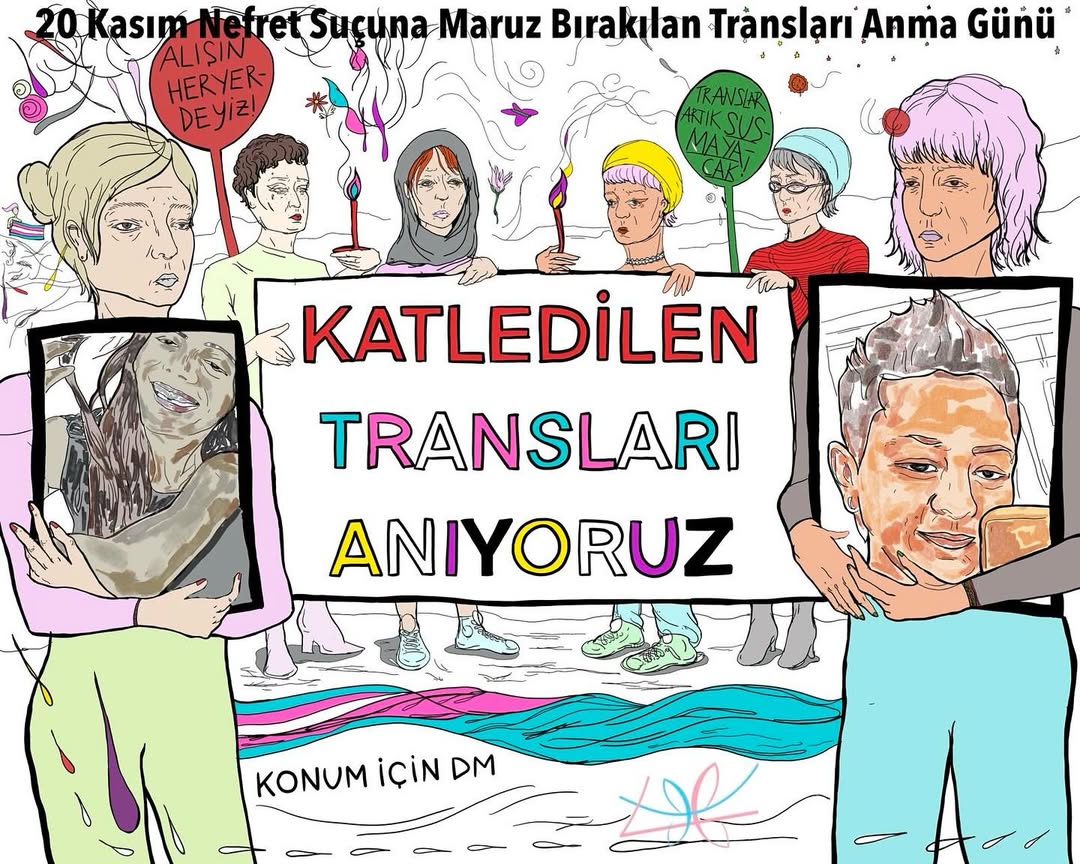 Trans Onur Haftası Komitesi’nden 20 Kasım için eylem çağrısı | Kaos GL - LGBTİ+ Haber Portalı