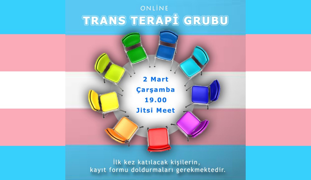 Trans Terapi Grubu 2 Mart günü bir araya geliyor | Kaos GL - LGBTİ+ Haber Portalı Haber
