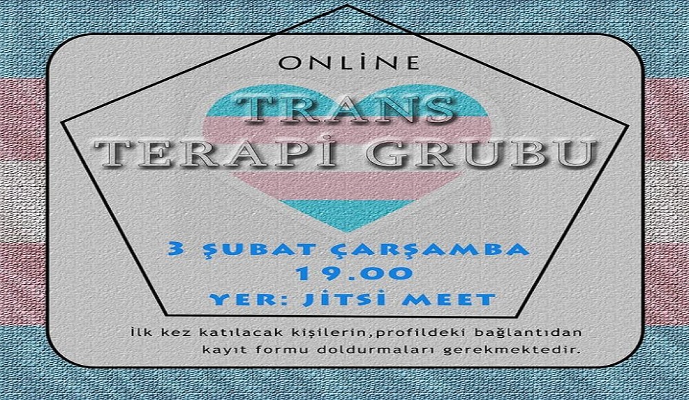 Trans Terapi Grubu toplantısı 3 Şubat’ta | Kaos GL - LGBTİ+ Haber Portalı Haber