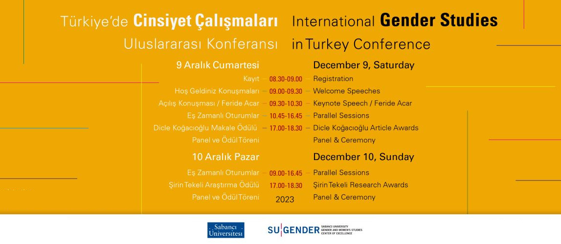 Türkiye’de Cinsiyet Çalışmaları Uluslararası Konferansı 9-10 Aralık’ta | Kaos GL - LGBTİ+ Haber Portalı Haber