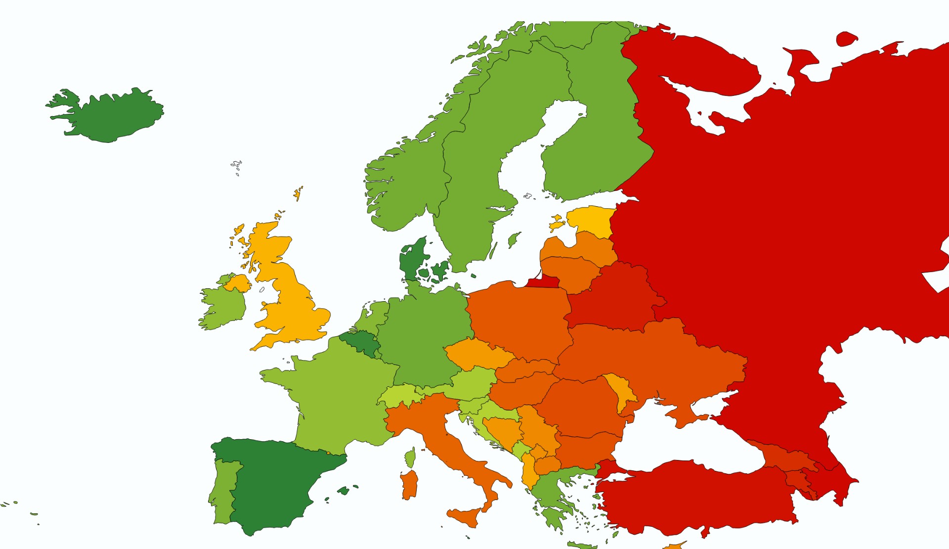 Türkiye, LGBTİ+ haklarında Avrupa’da bir kez daha sondan üçüncü! Kaos GL - LGBTİ+ Haber Portalı