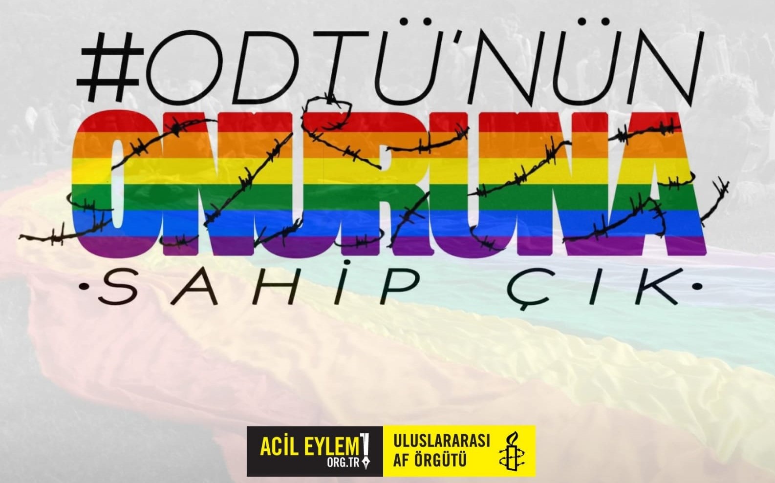 Uluslararası Af Örgütü: ODTÜ'lülere yönelik suçlamalar düşürülmeli | Kaos GL - LGBTİ+ Haber Portalı Haber