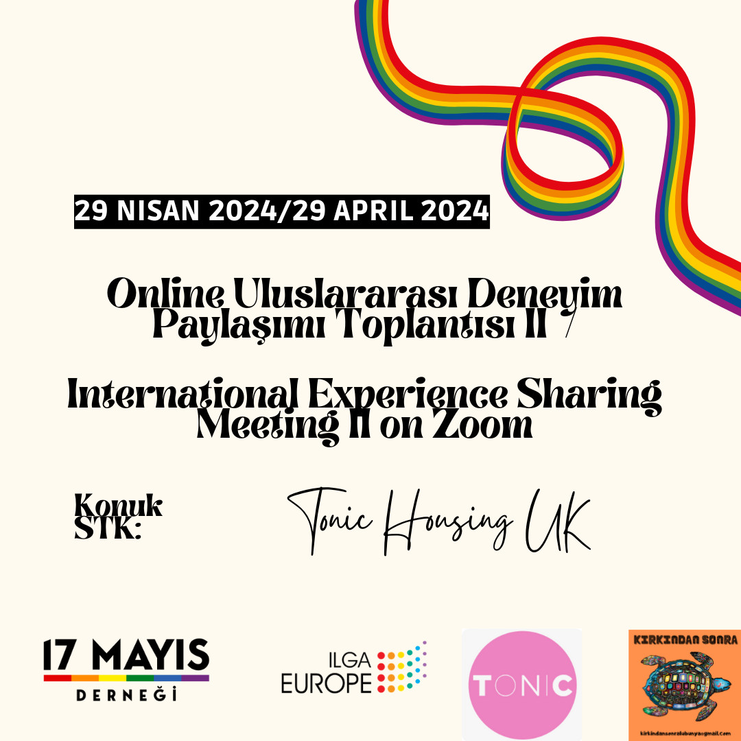 Uluslararası Deneyim Paylaşımı Toplantısı’nın ikincisi 29 Nisan’da! | Kaos GL - LGBTİ+ Haber Portalı Haber