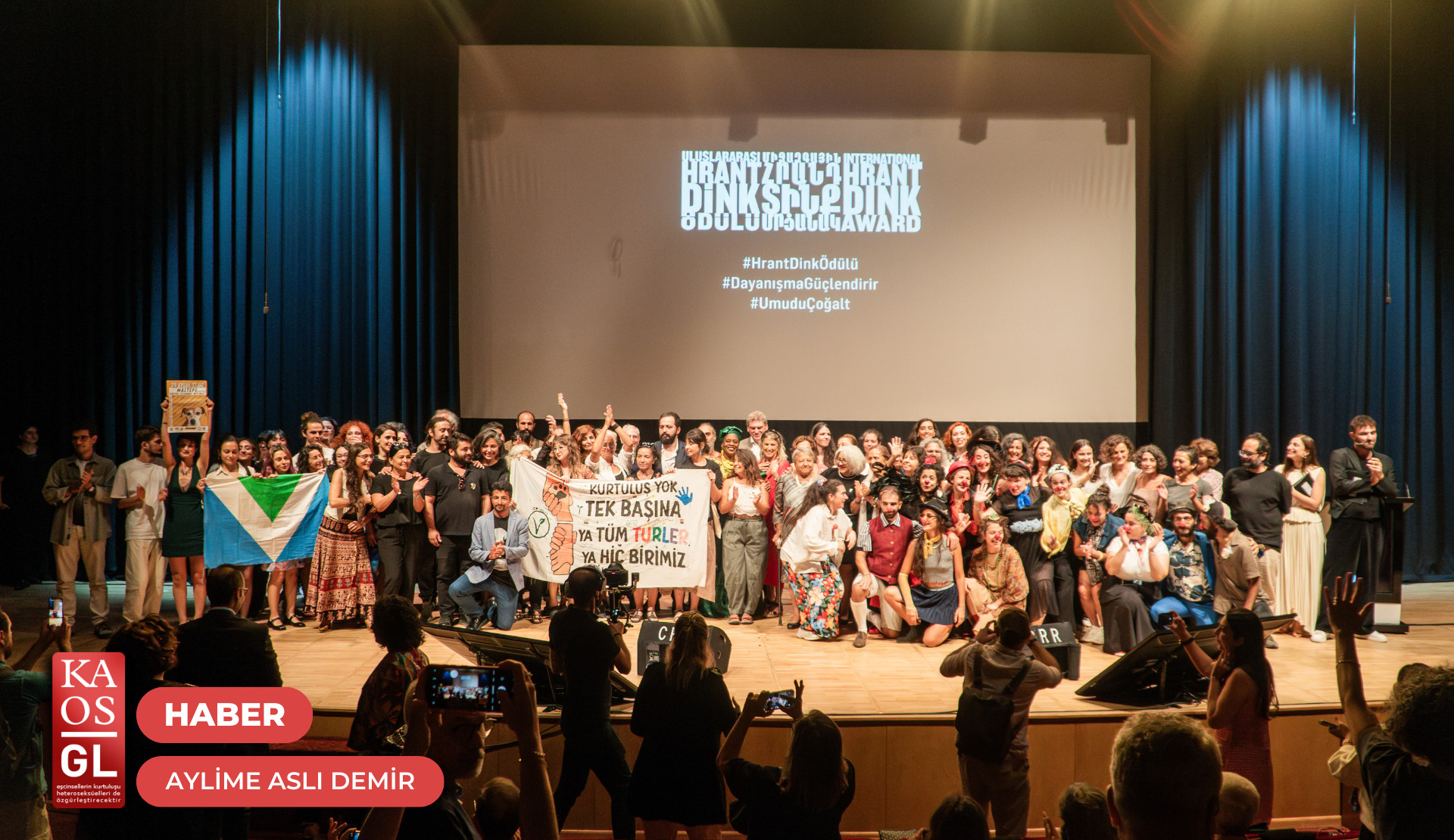 Uluslararası Hrant Dink Ödülü bu yıl Mor Çatı ve Rugiatu Neneh Turay’ın | Kaos GL - LGBTİ+ Haber Portalı Haber