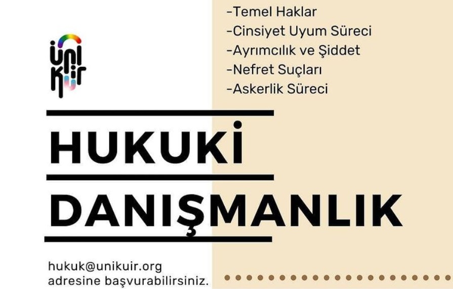 ÜniKuir, hukuki danışmanlık vermeye başlıyor | Kaos GL - LGBTİ+ Haber Portalı Haber
